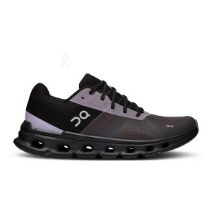 On Cloud Cloudrunner Miesten Juoksukengät Mustat Violetit | FI_ON8379