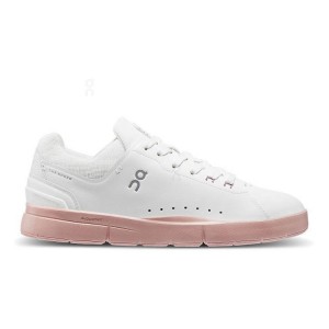 On Cloud THE ROGER Advantage Naisten Tennarit Valkoinen Pinkki | FI_ON8462