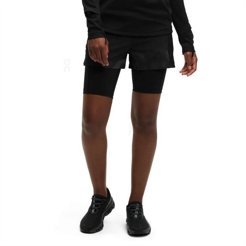 On Cloud Active Lumos Naisten Shortsit Mustat | FI_ON8967