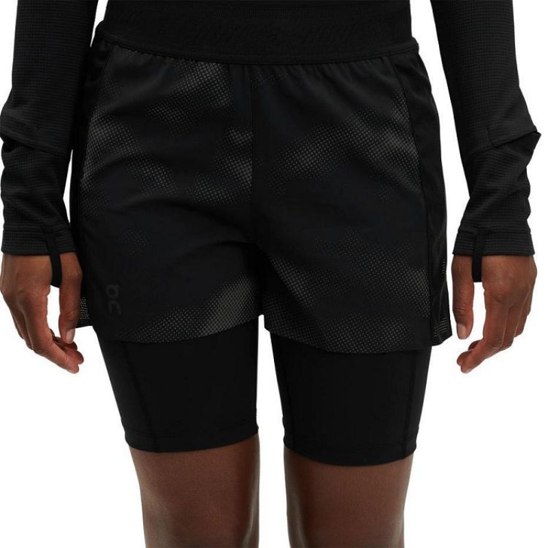 On Cloud Active Lumos Naisten Shortsit Mustat | FI_ON8967