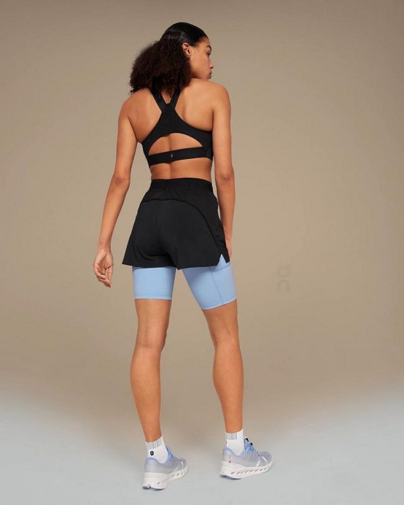 On Cloud Active Naisten Shortsit Mustat Sininen | FI_ON8896