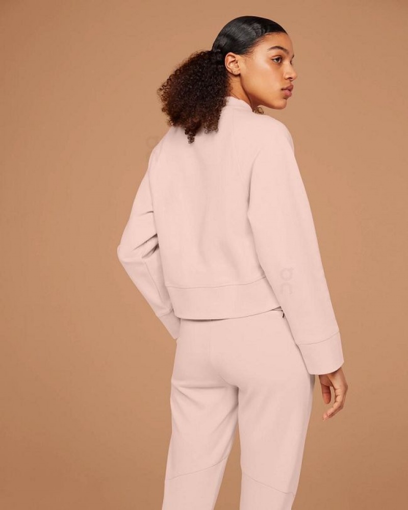 On Cloud Crew Neck Naisten Huppari Pinkki | FI_ON8956