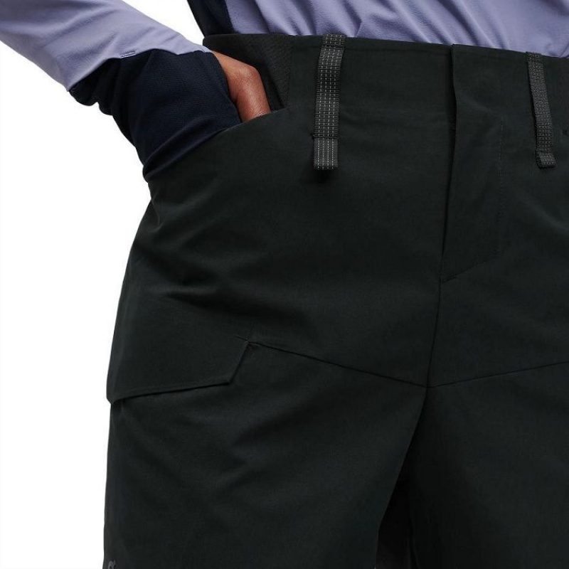 On Cloud Explorer Naisten Shortsit Mustat | FI_ON8271