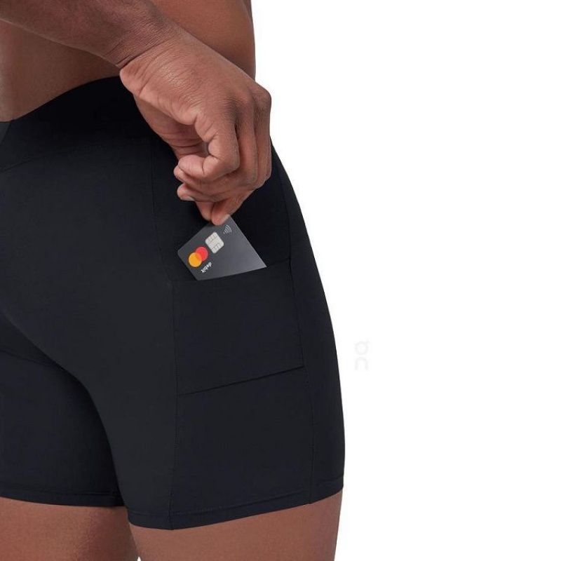On Cloud Hybridi Miesten Shortsit Mustat | FI_ON8490