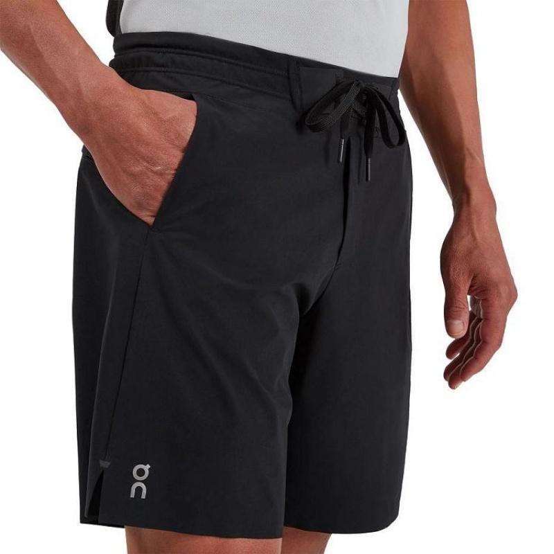 On Cloud Hybridi Miesten Shortsit Mustat | FI_ON8490