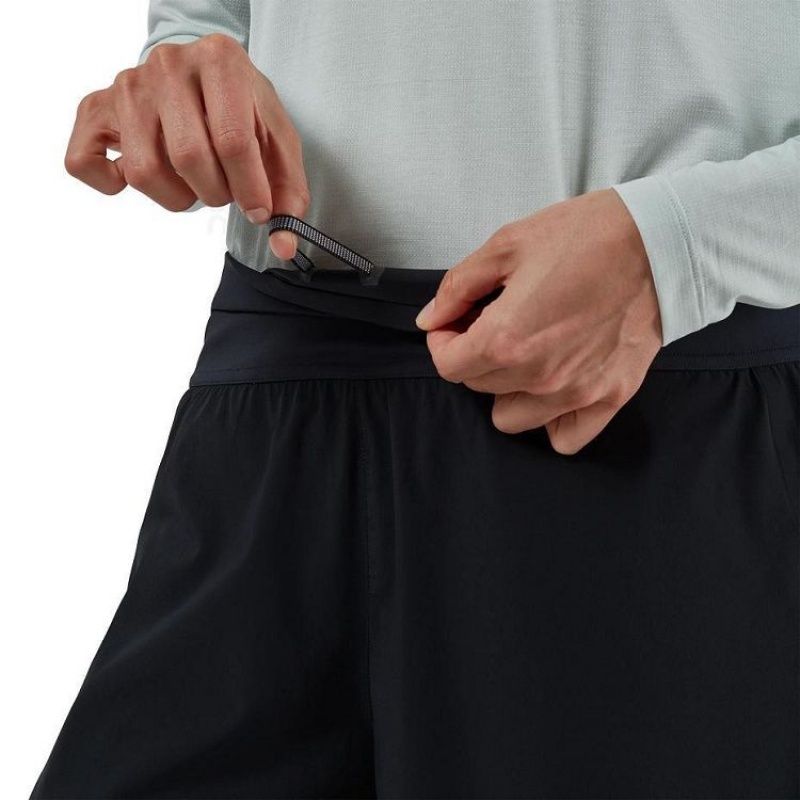On Cloud Koulutus Naisten Shortsit Mustat | FI_ON8002