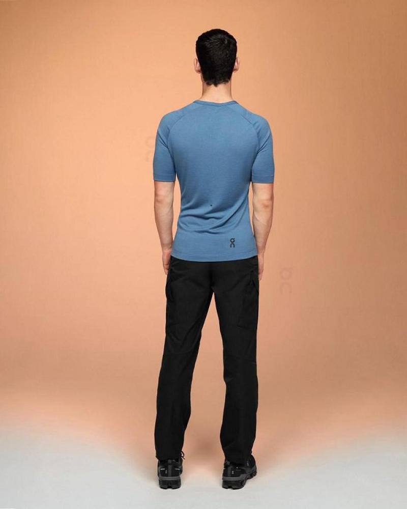 On Cloud Merino-T Miesten T Paidat Sininen | FI_ON8621
