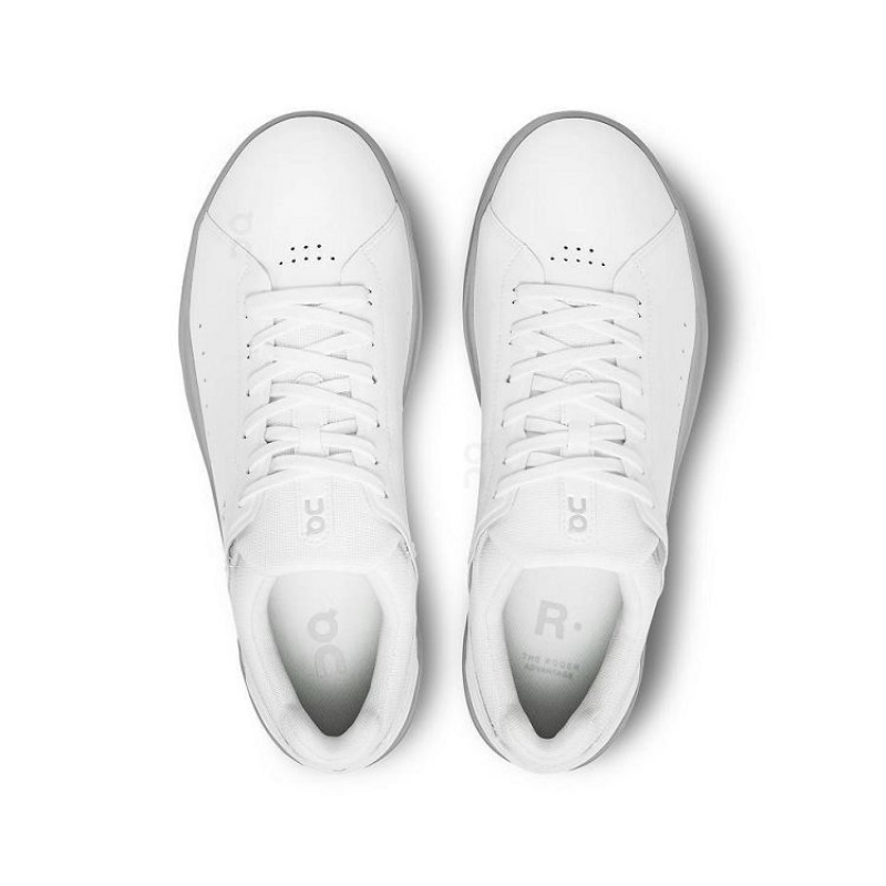 On Cloud THE ROGER Advantage Miesten Tennarit Valkoinen Harmaat | FI_ON8707