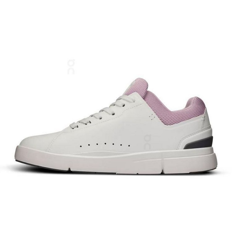 On Cloud THE ROGER Advantage Naisten Tennarit Valkoinen Pinkki | FI_ON8488