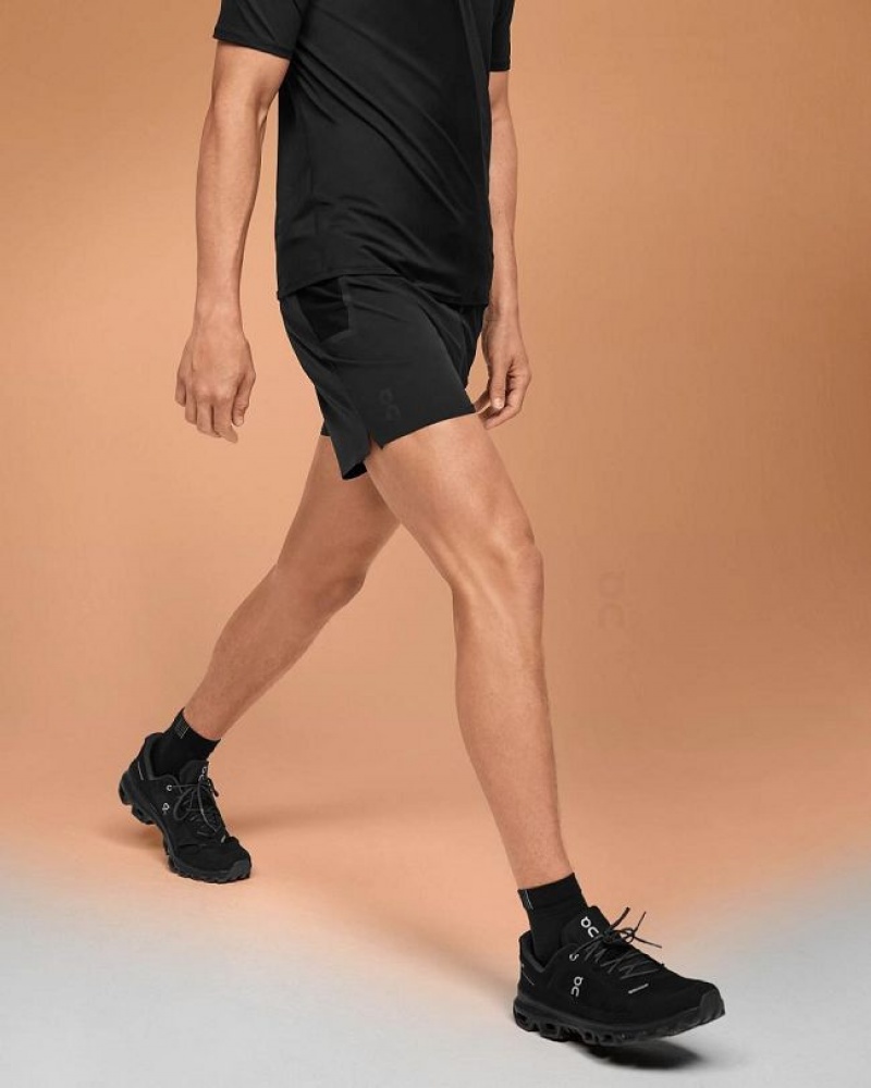 On Cloud Ultra Miesten Shortsit Mustat | FI_ON8530