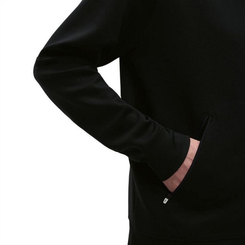On Cloud Zipped Miesten Huppari Mustat | FI_ON8006